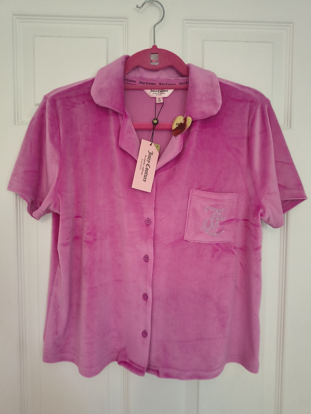 Juicy Couture Pink Badazzled Pajama Set
